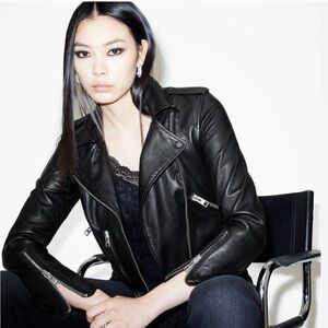 Leather Biker Jacket